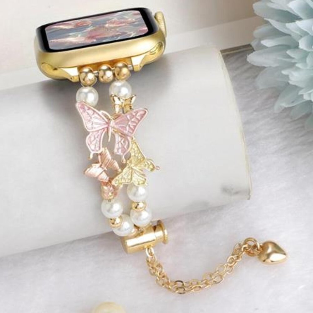 NEW Gold Butterfly Boho Apple Watch Band